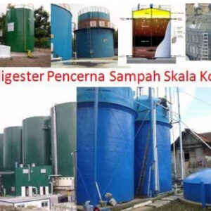 Reaktor Biogas BD 1000 m3